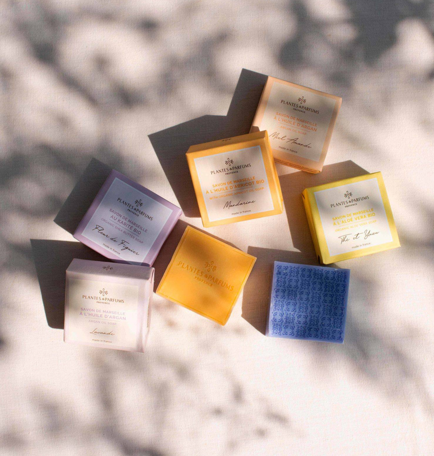 Мыло Лаванда с аргановым маслом 100г Plantes et Parfums