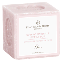 Мыло марсельское "Роза" 400гр Plantes et Parfums