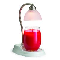 Аромалампа для аромасвечи "Аврора" белый никель Candle Warmers