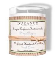 Аромасвеча "Свежее белье" 180гр Durance