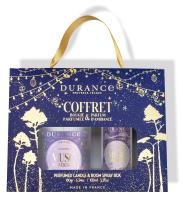 Подарочный набор (свеча и спрей) "Зимний мускус" Durance