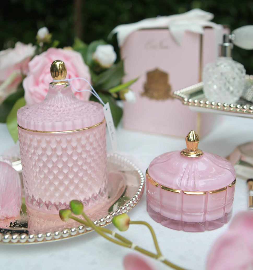 Аромасвеча Grand Pink Art Deco "Розовое шампанское" 500гр Cote Noire