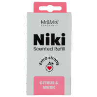 Сменный блок для клипсы NIKI "Цитрус и мускус" Mr&Mrs Fragrance