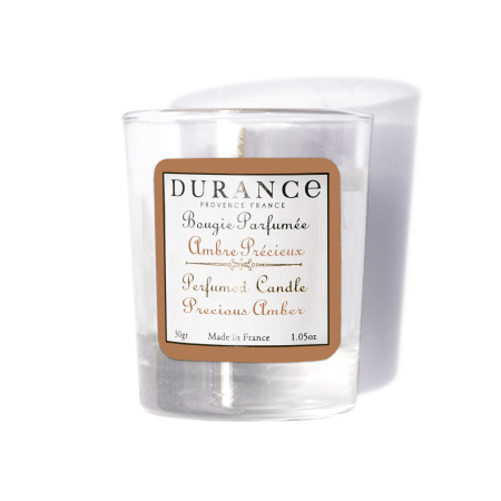 Аромасвеча "Драгоценная амбра" 30гр Durance