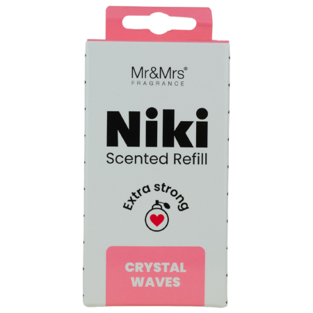 Сменный блок для клипсы NIKI "Кристальные волны" Mr&Mrs Fragrance