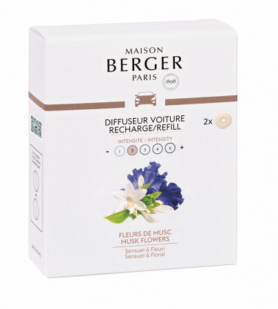 Сменный аромат для автоклипсы "Чувственный букет" Maison Berger