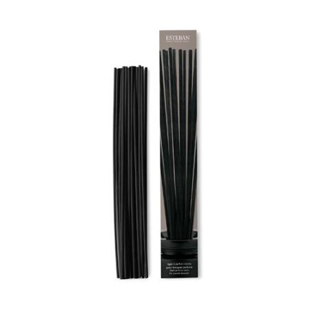 Ротанговые палочки черные, 18шт* 25см Esteban Parfums