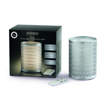 Аромалампа ультразвуковая "Серебро и свет" Esteban Parfums