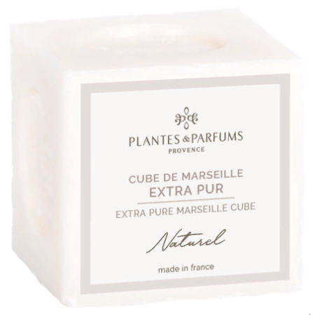 Мыло марсельское без аромата 400гр Plantes et Parfums