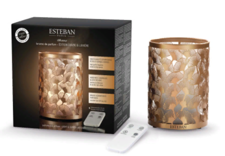 Аромалампа ультразвуковая "Цветы и свет" Esteban Parfums
