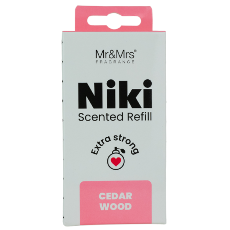 Сменный блок для клипсы NIKI "Кедр" Mr&Mrs Fragrance